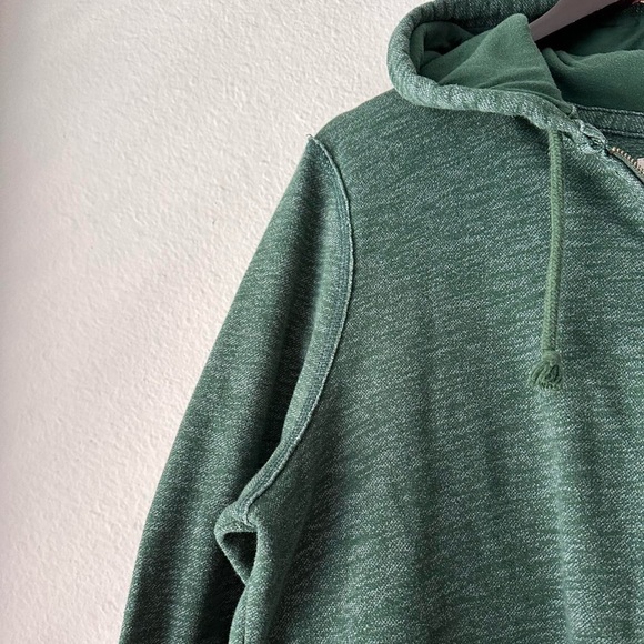 Y2K Hollister Lime Green Slime Zip-Up Hoodie Size XL Surf Abercrombie and Fitch - Picture 6 of 7